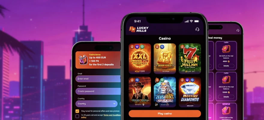 LuckyHills Casino android